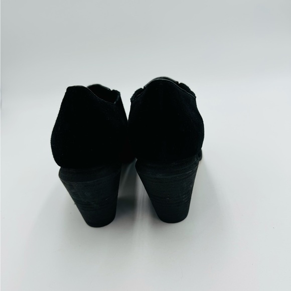 NEW Splendid Hertha Black Leather Suede Ankle Bootie - Picture 5 of 11
